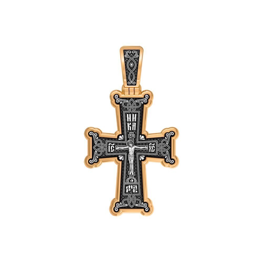 Купить Крест из серебра "Распятие Христово" (42855)