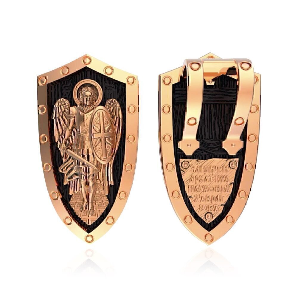 Купить Образ из красного золота "Святой Георгий Победоносец" (30593)