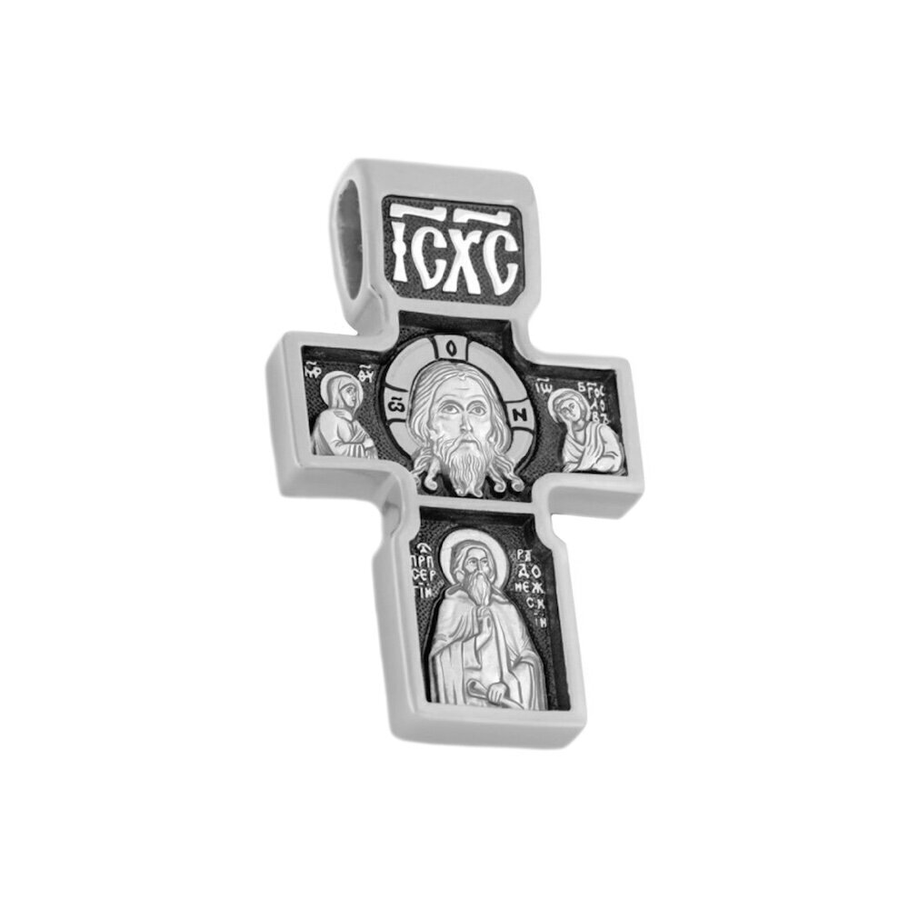 Купить Крест из серебра "Архангел Михаил" (42473)