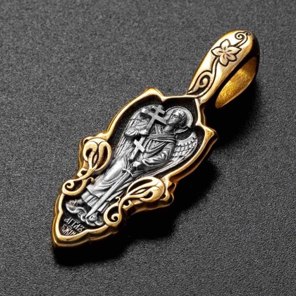 Купить Образ из серебра "Ангел Хранитель" (59301)