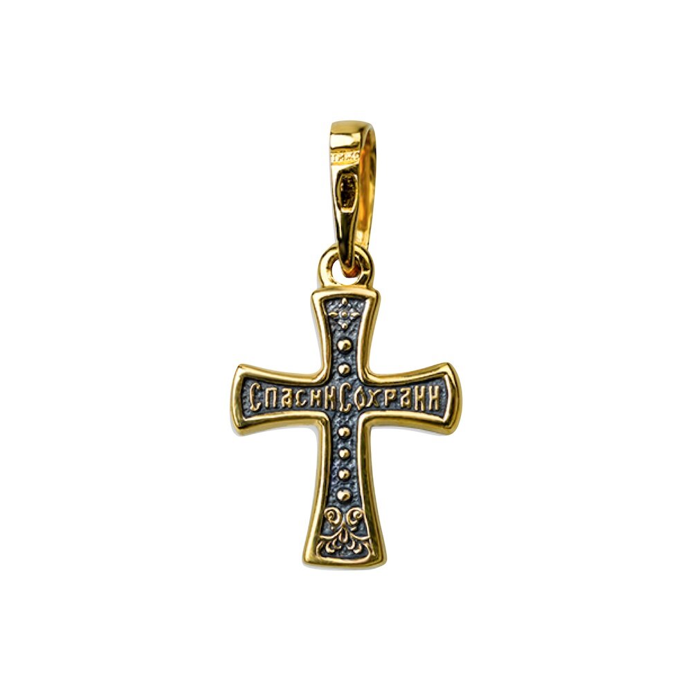 Купить Крест из серебра "Распятие Христово" (42190)