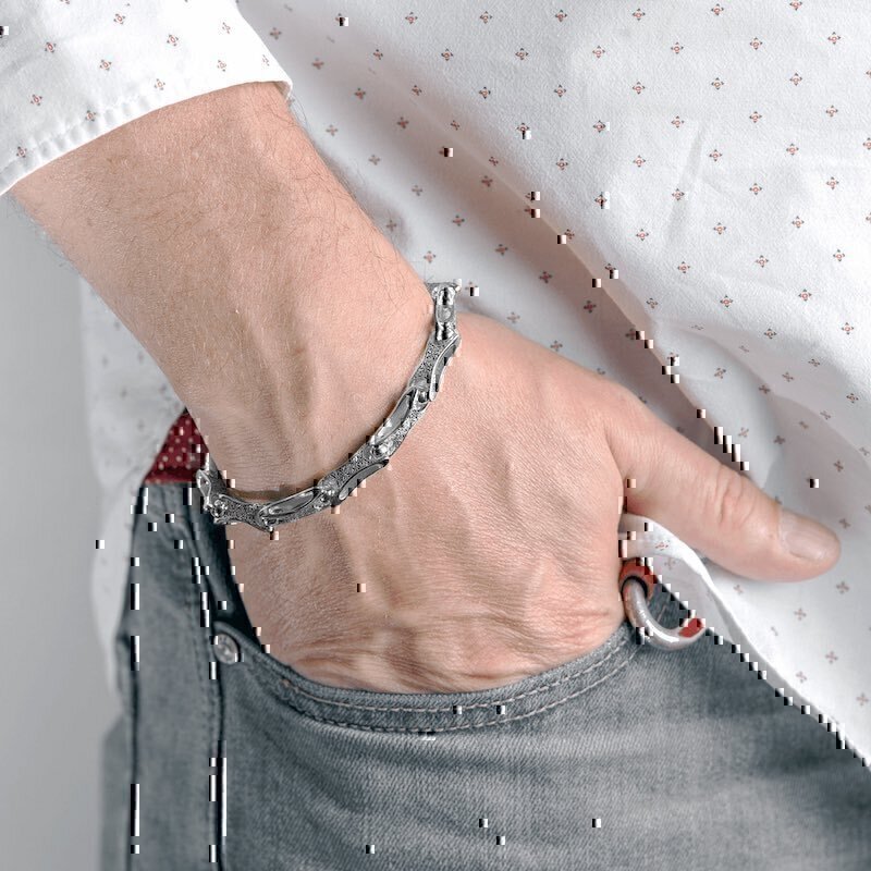 Купить Браслет из серебра "Лилия Долин" (53472)