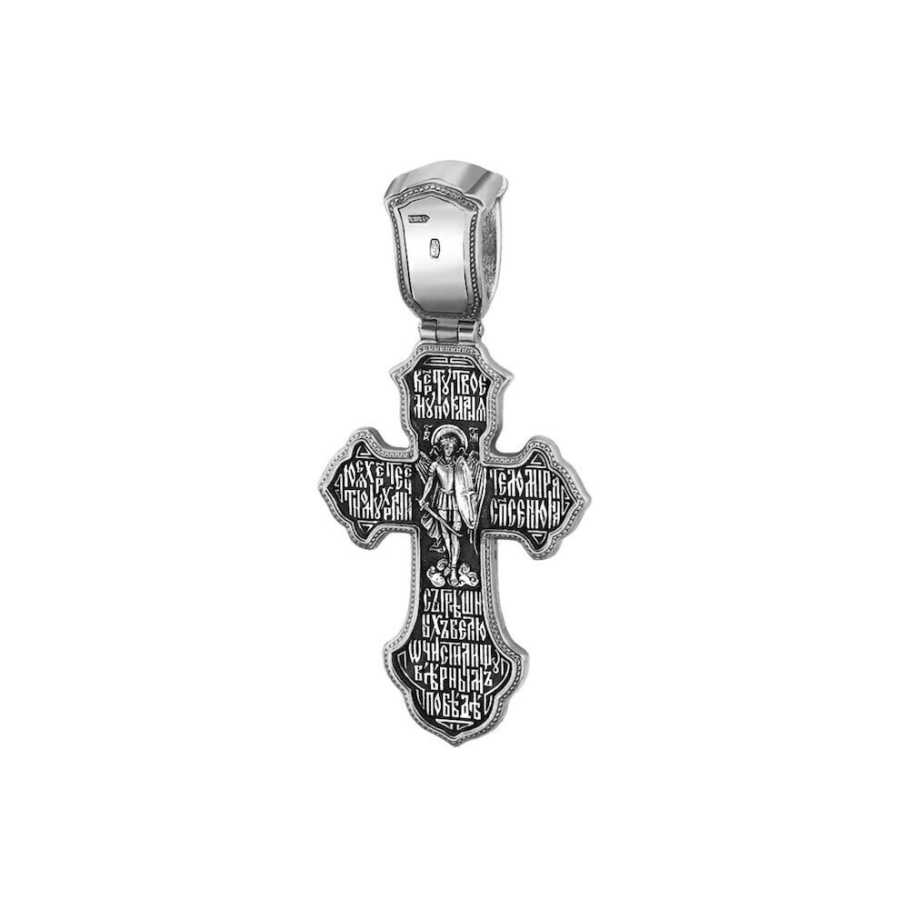 Купить Крест из серебра "Архангел Михаил" (42910)