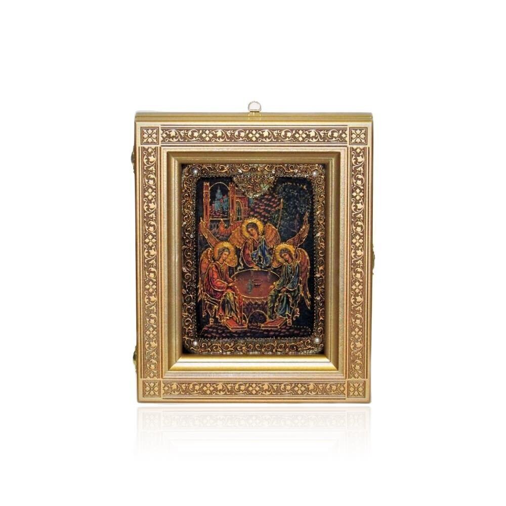 Купить Киот из мореной березы для полуаналойной иконы (20001)