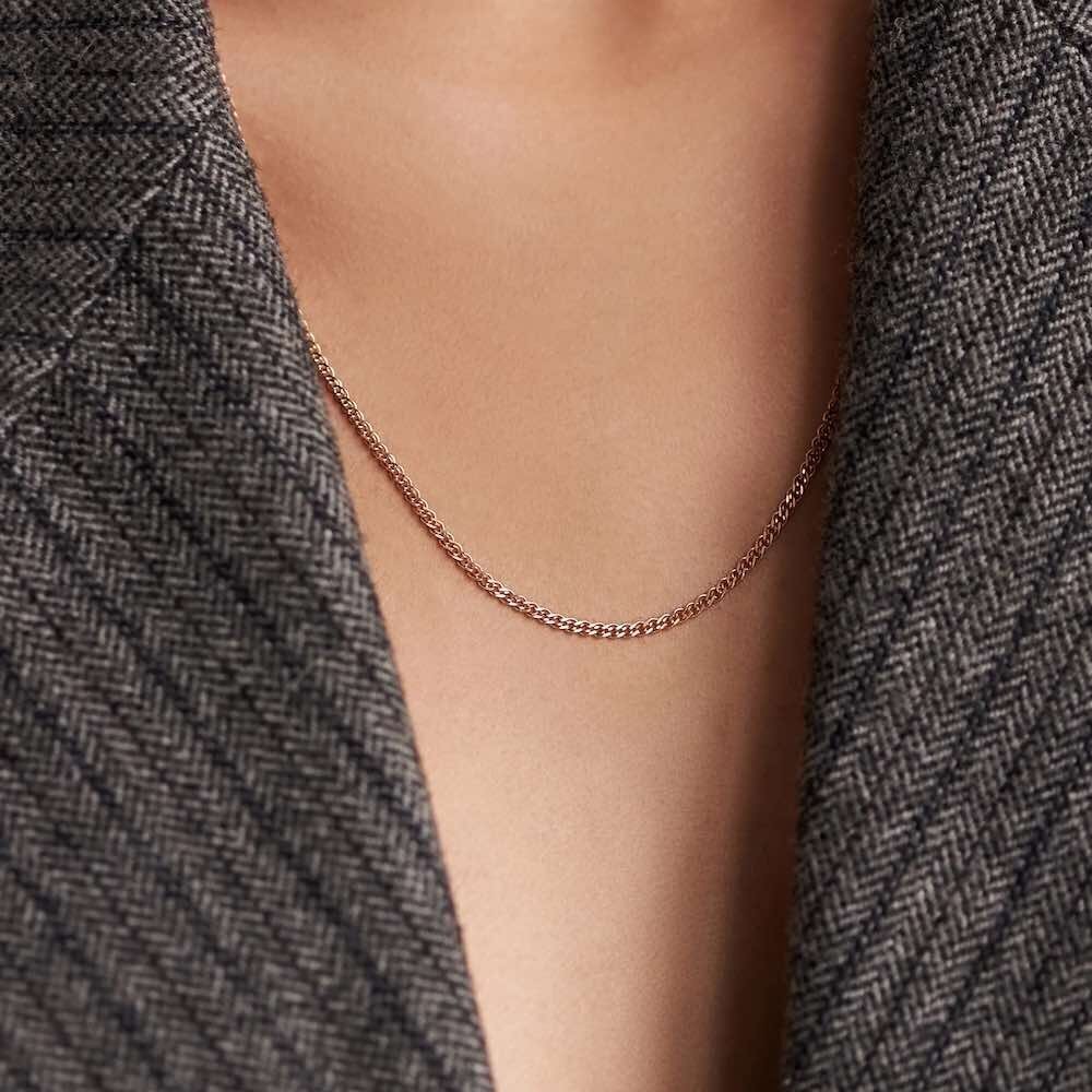 Купить Цепь из красного золота "Нонна" (91045)