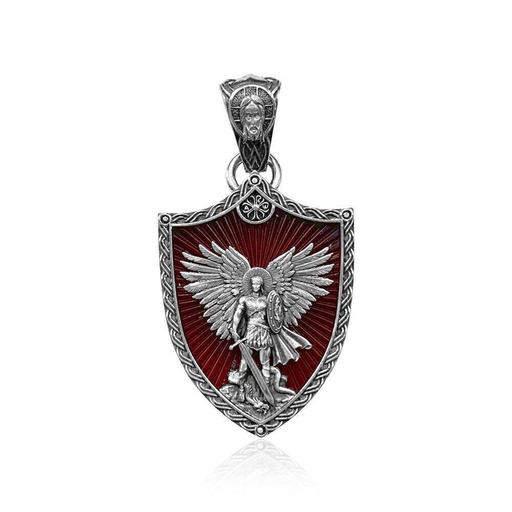 Купить Образ из серебра "Архангел Михаил" (95814)