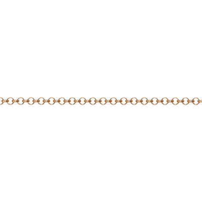 картинка Цепь из красного золота "Ролло" (91026) 