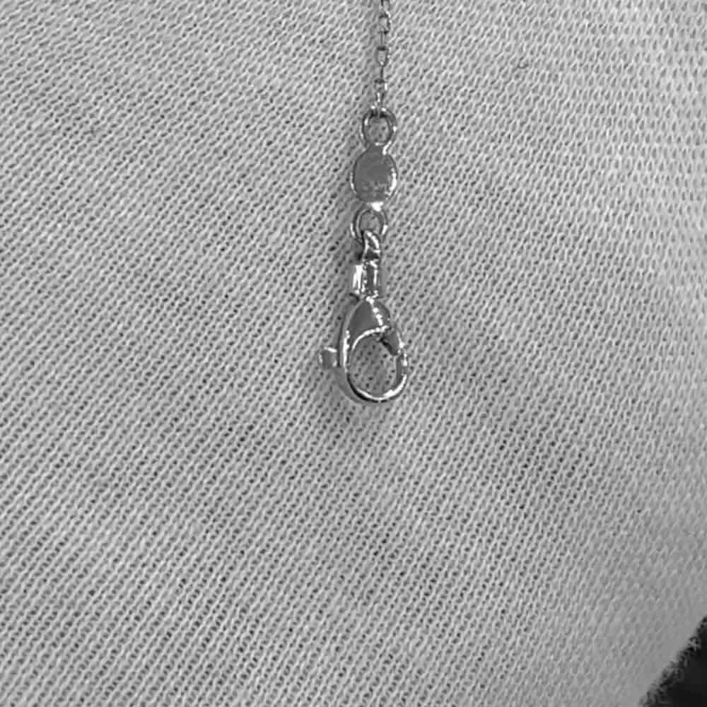 Купить Браслет из белого золота "Крест" с бриллиантами (11010)