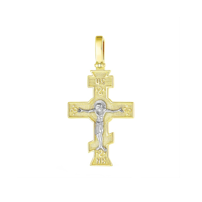 картинка Крест из серебра "Спаси и Сохрани" (42582) 