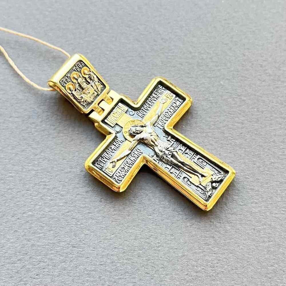 Купить Крест из серебра "Дивеевский" (42012)