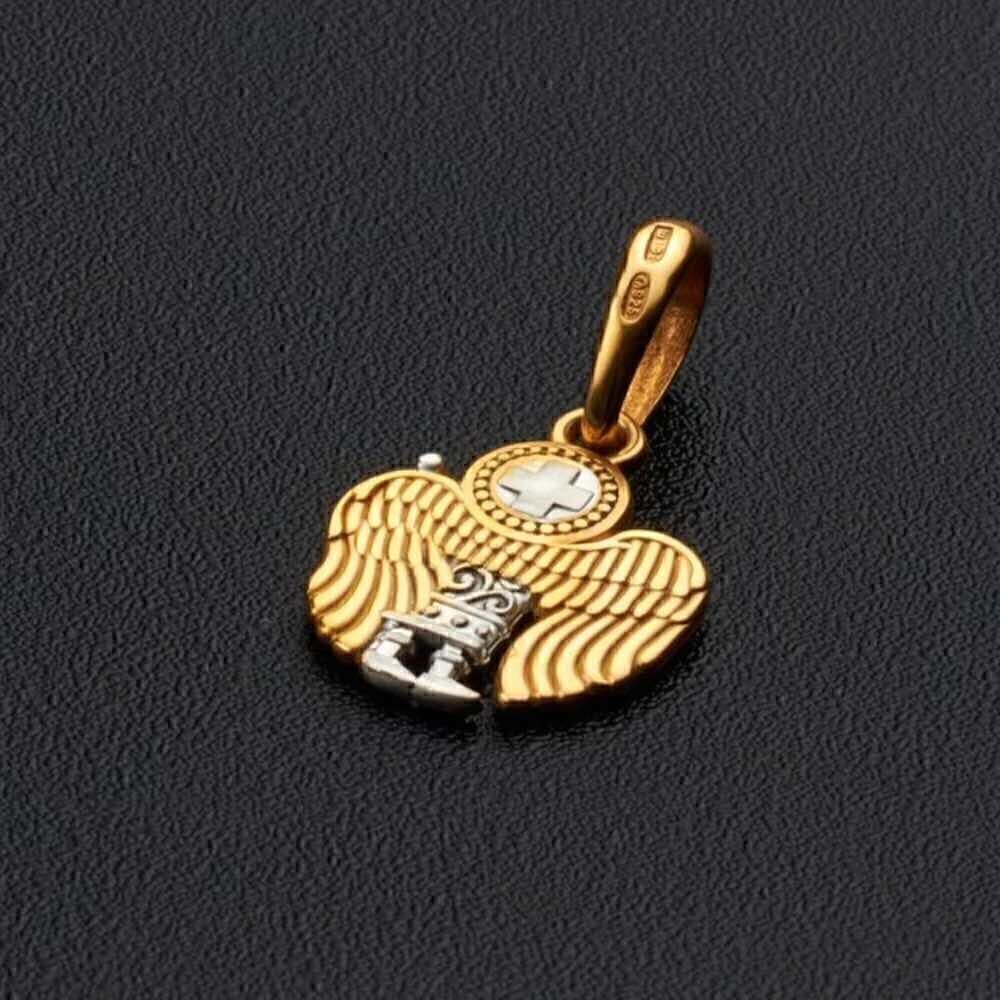 Купить Подвеска из серебра "Ангел Божий" (59325)