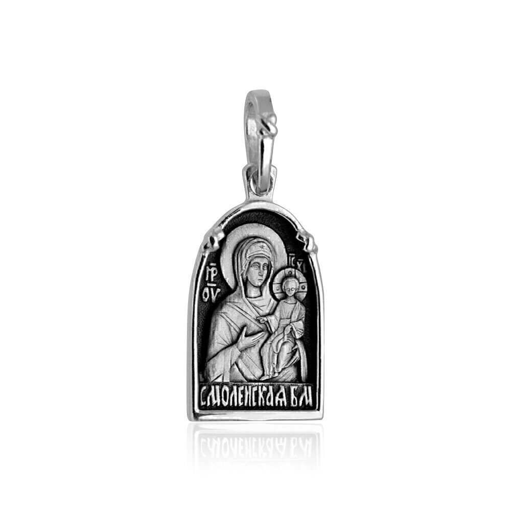Купить Образ из серебра "Божия Матерь Смоленская" (35043)