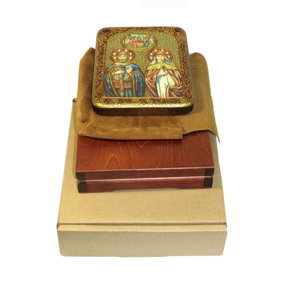 Купить Икона "Святые Петр и Феврония" (21000)