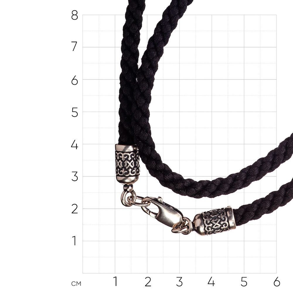 Купить Гайтан с замком из серебра (92479)