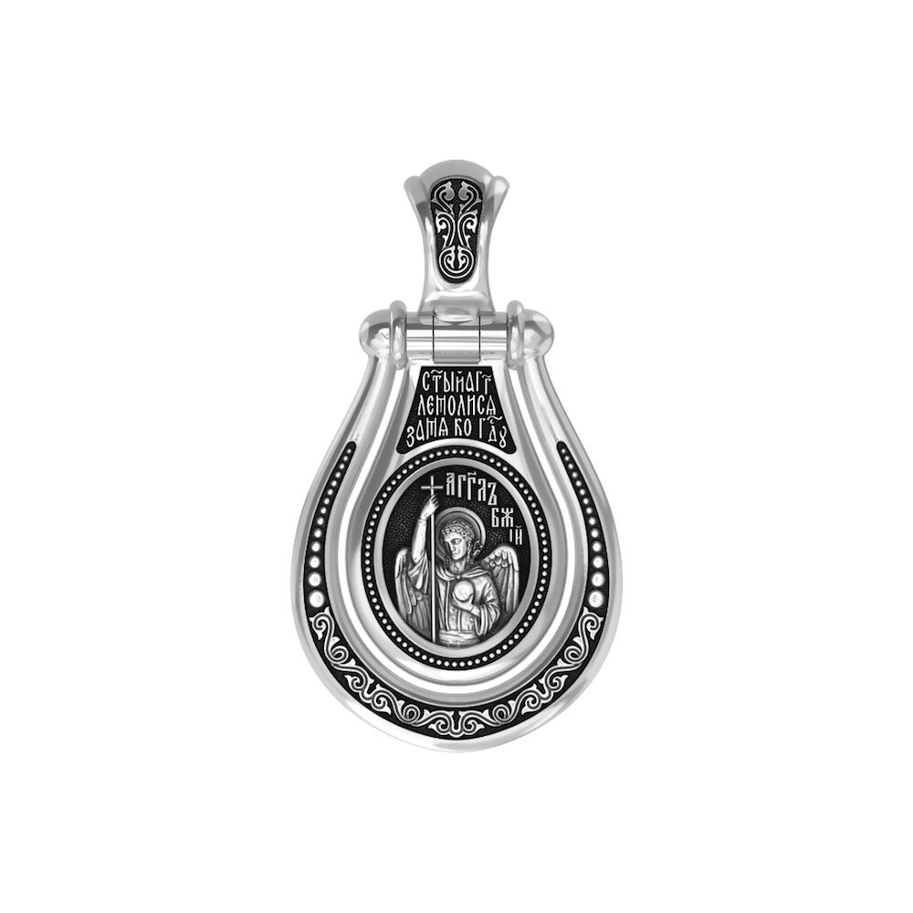 Купить Образ из серебра "Божия Матерь Семистрельная" (59373)