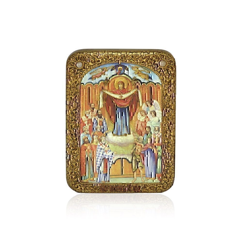 Купить Икона "Божия Матерь Покрова" (1216)