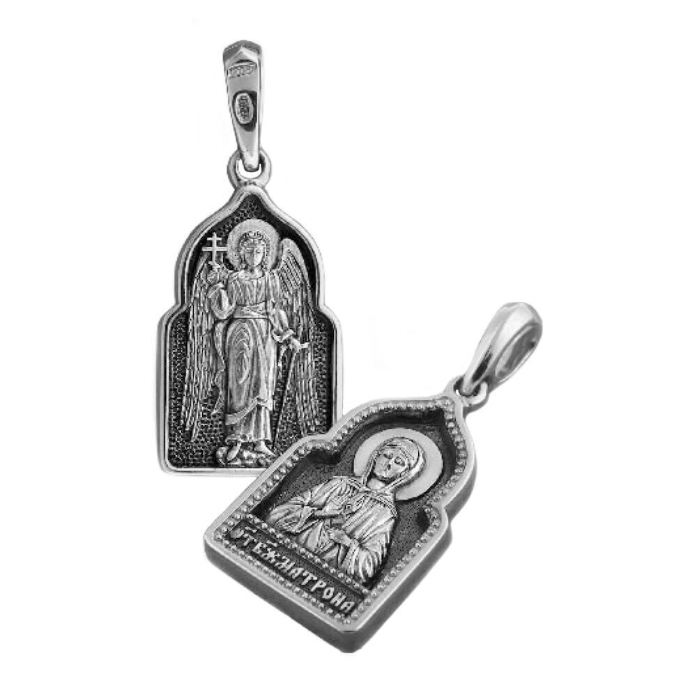 Купить Образ из серебра "Святая Матрона Московская" (52604)