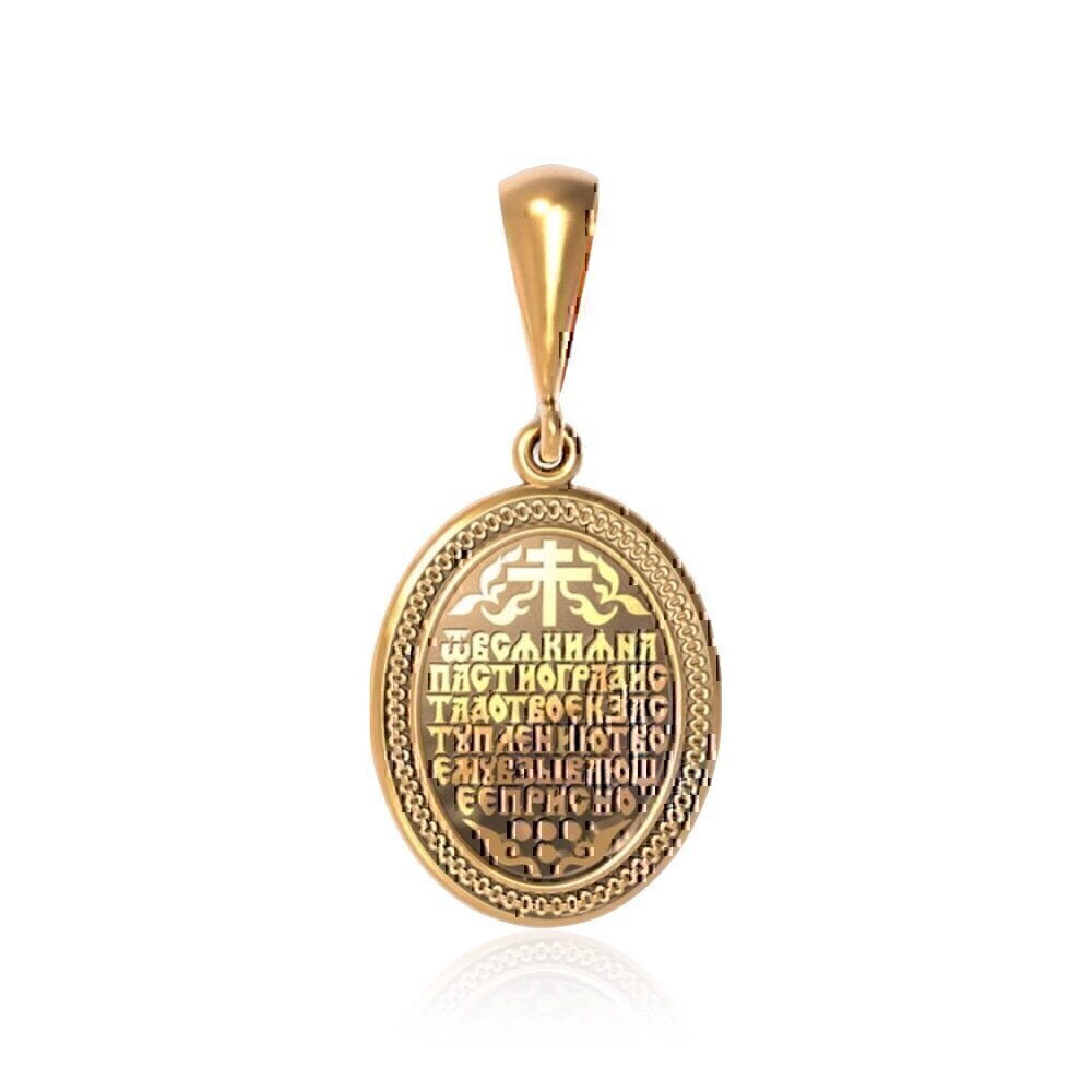 Купить Образ из красного золота "Богородица" (3092)