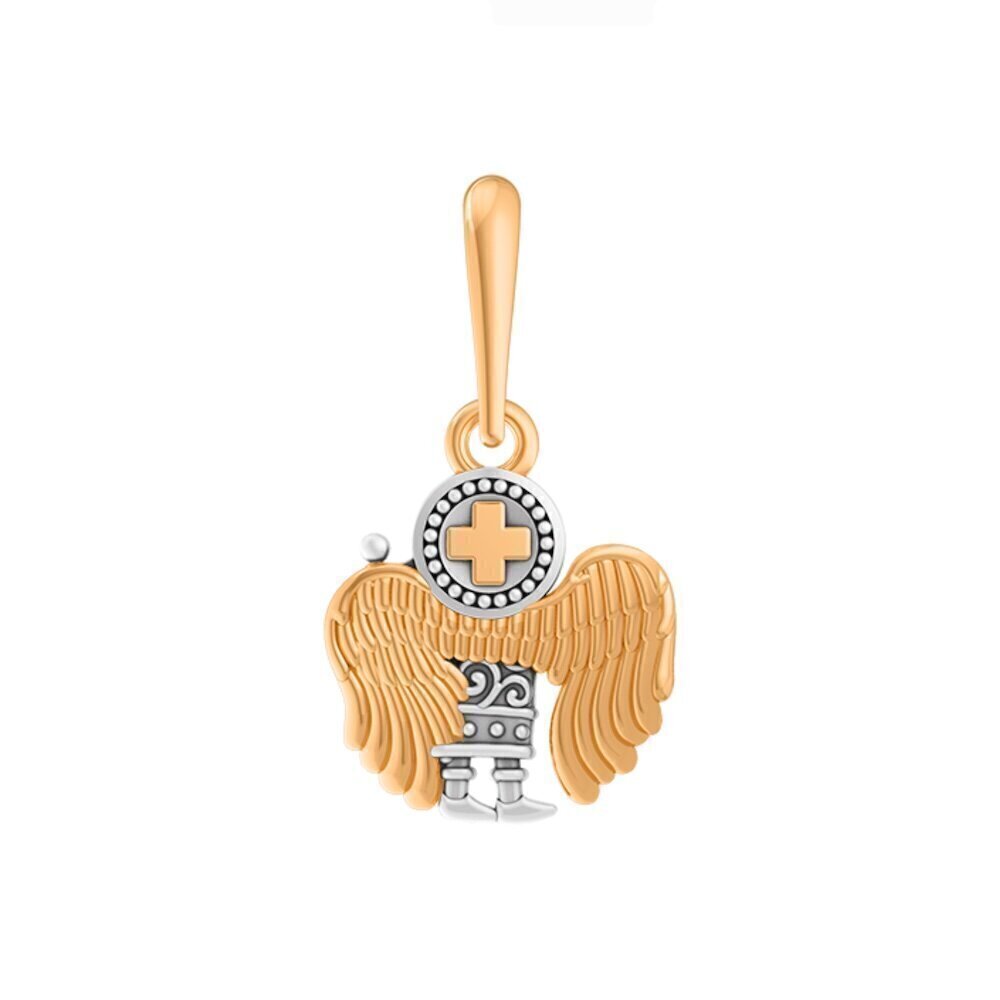 Купить Подвеска из серебра "Ангел Божий" (59325)