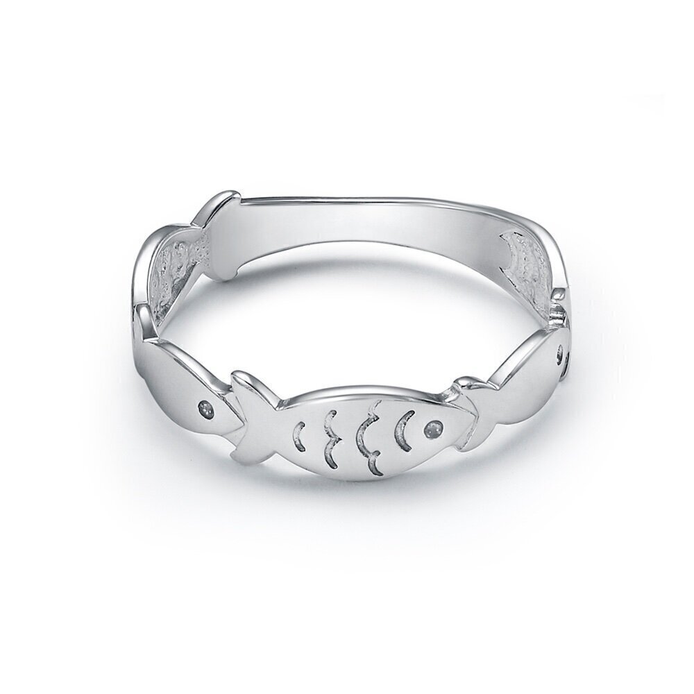 Купить Кольцо из серебра "Рыбки" (32312)