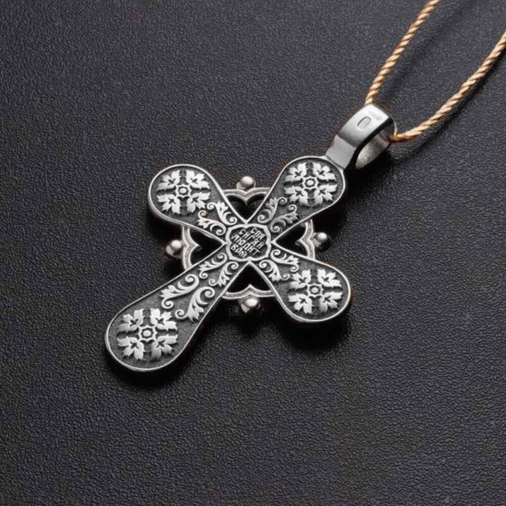 Купить Крест из серебра "Голгофский" (42912)