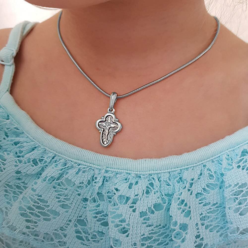 Купить Крест из серебра "Детский" (42024)