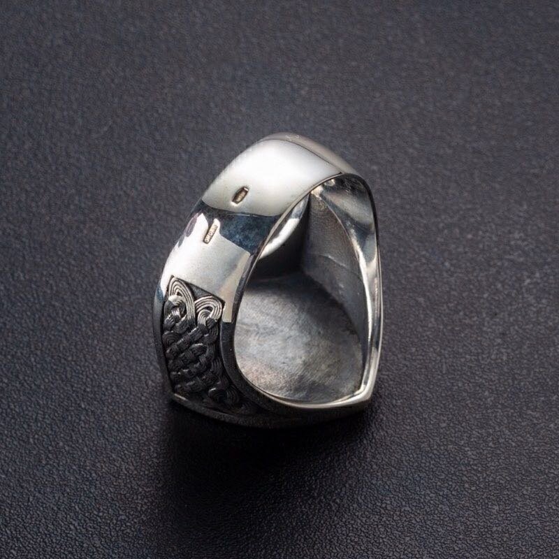 Купить Кольцо из серебра "Святой Георгий Победоносец" (32070)