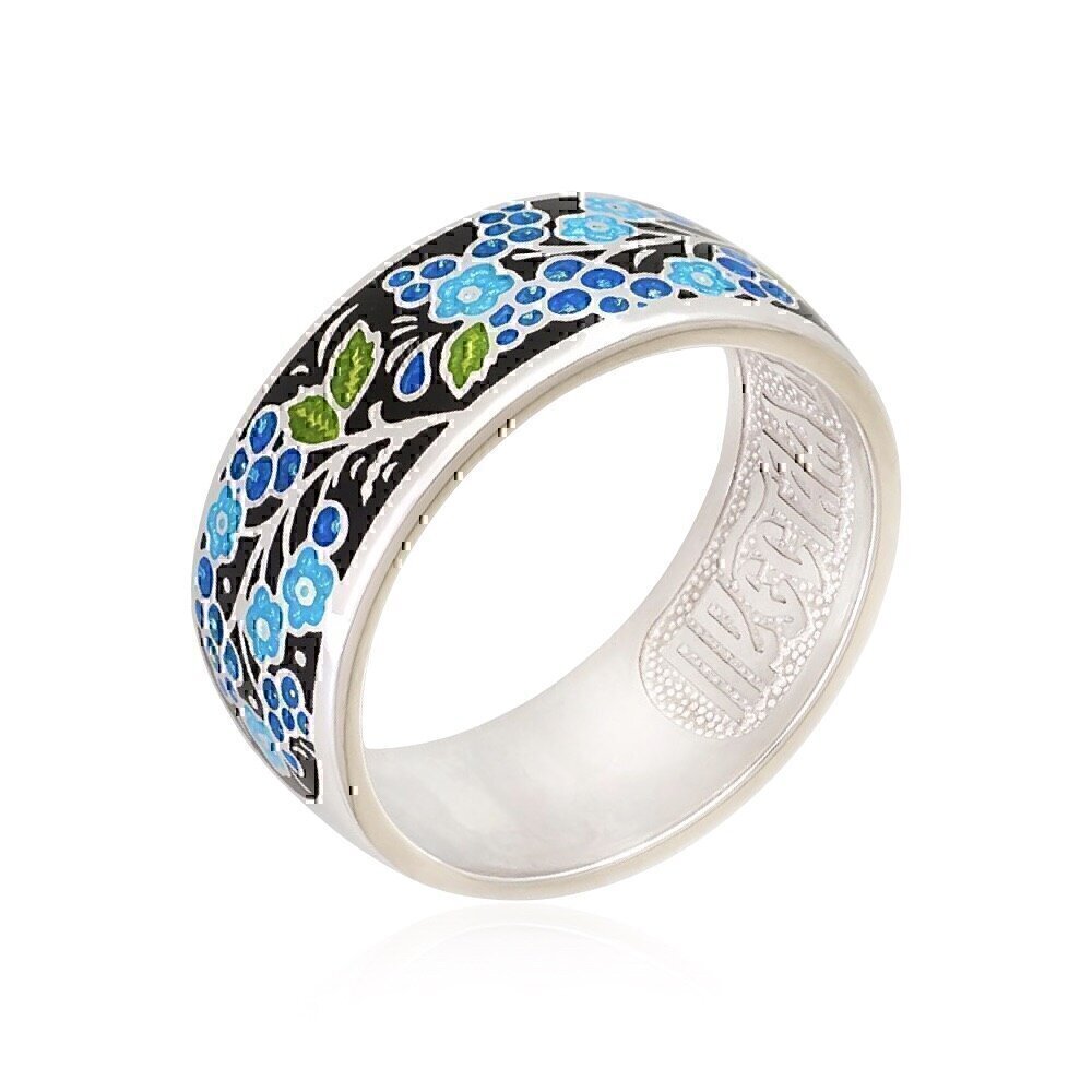 Купить Кольцо из серебра "Пресвятая Богородица" (6463)