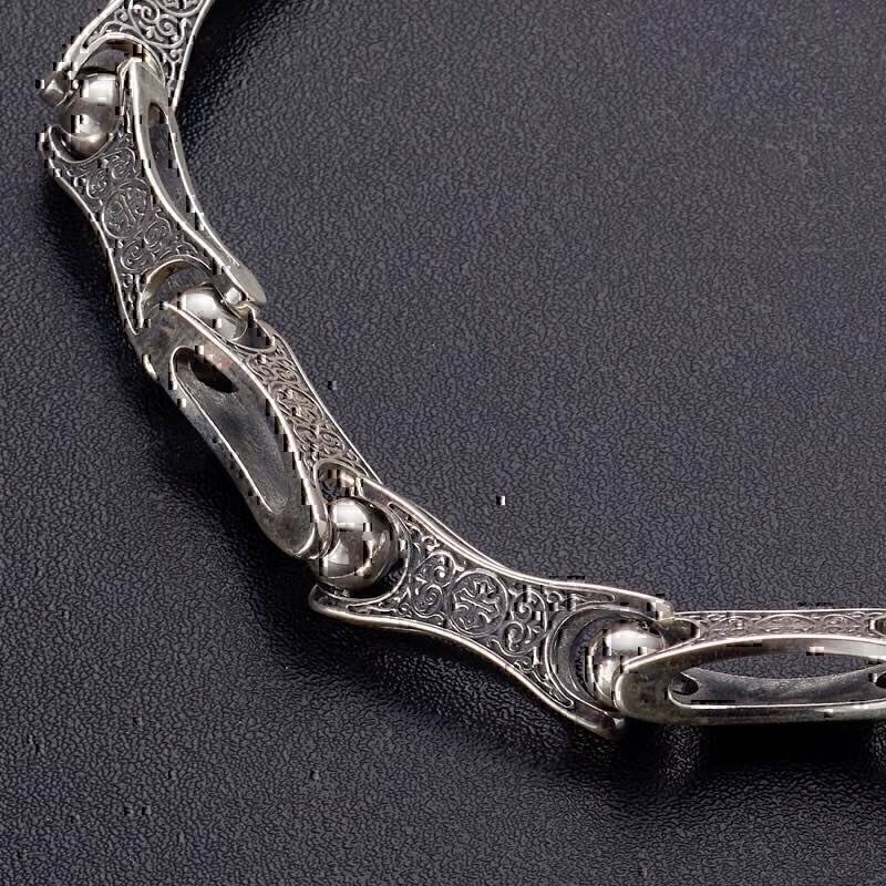 Купить Браслет из серебра "Лилия Долин" (53472)