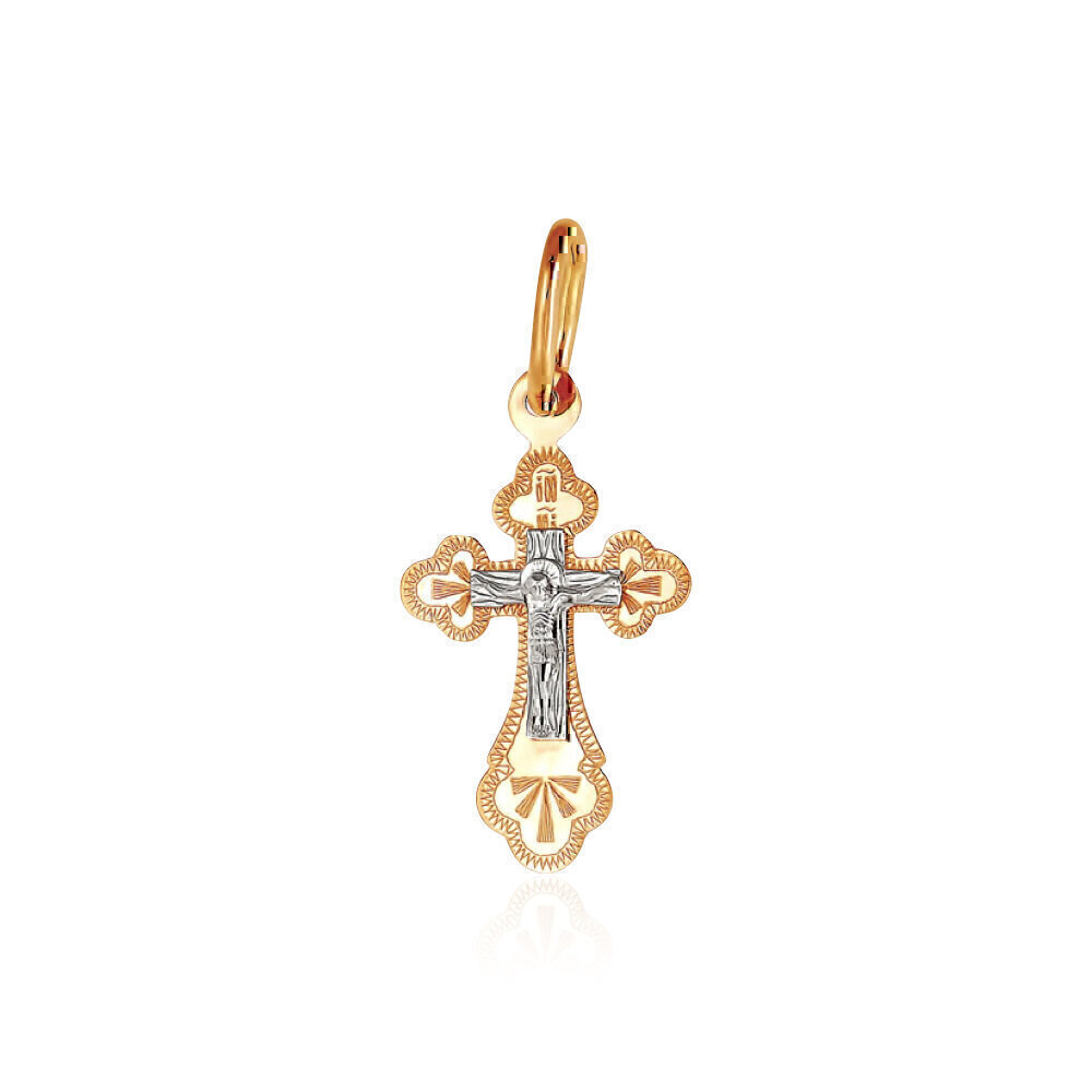 Купить Крест из красного золота (24669)