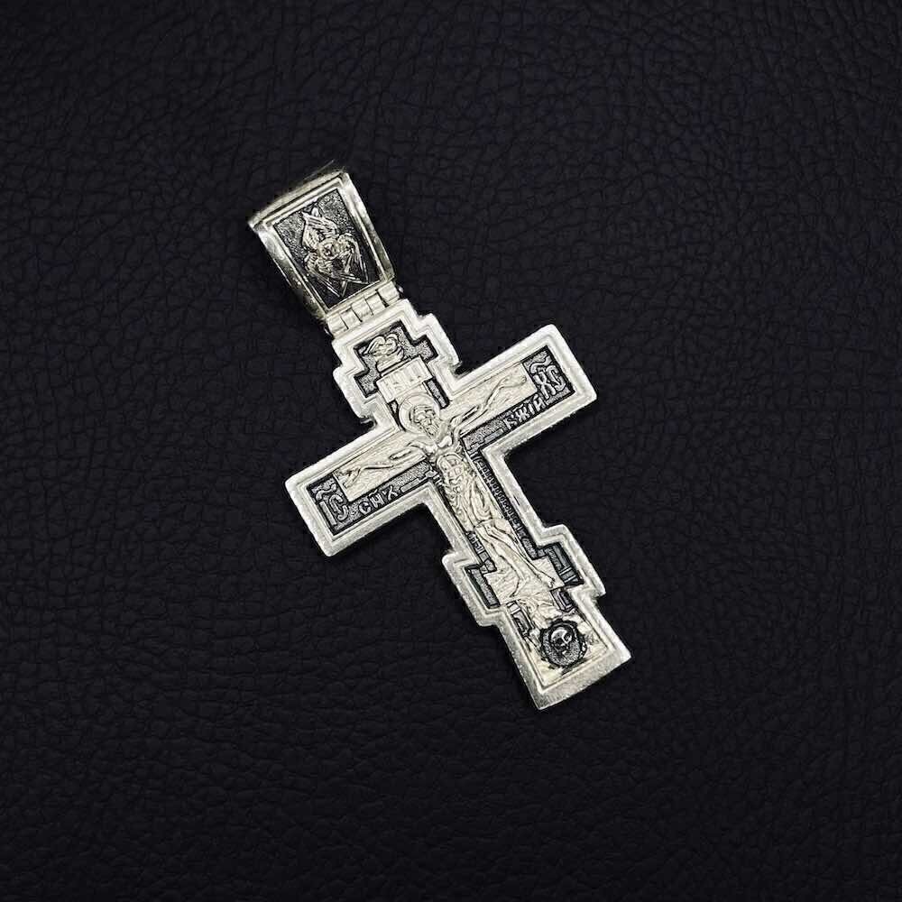 Купить Крест из серебра "Кресту твоему" (9293106)