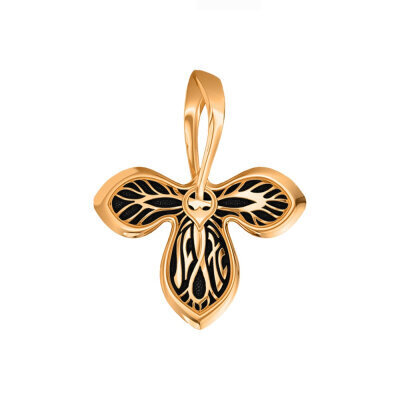 картинка Подвеска из серебра "Трилистник" (59330) 