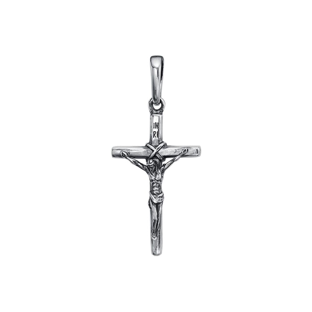 Купить Крест из серебра "Распятие Христа" (42799)