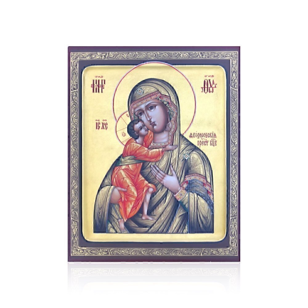 Купить Икона живописная "Божия Матерь Федоровская" (1063)