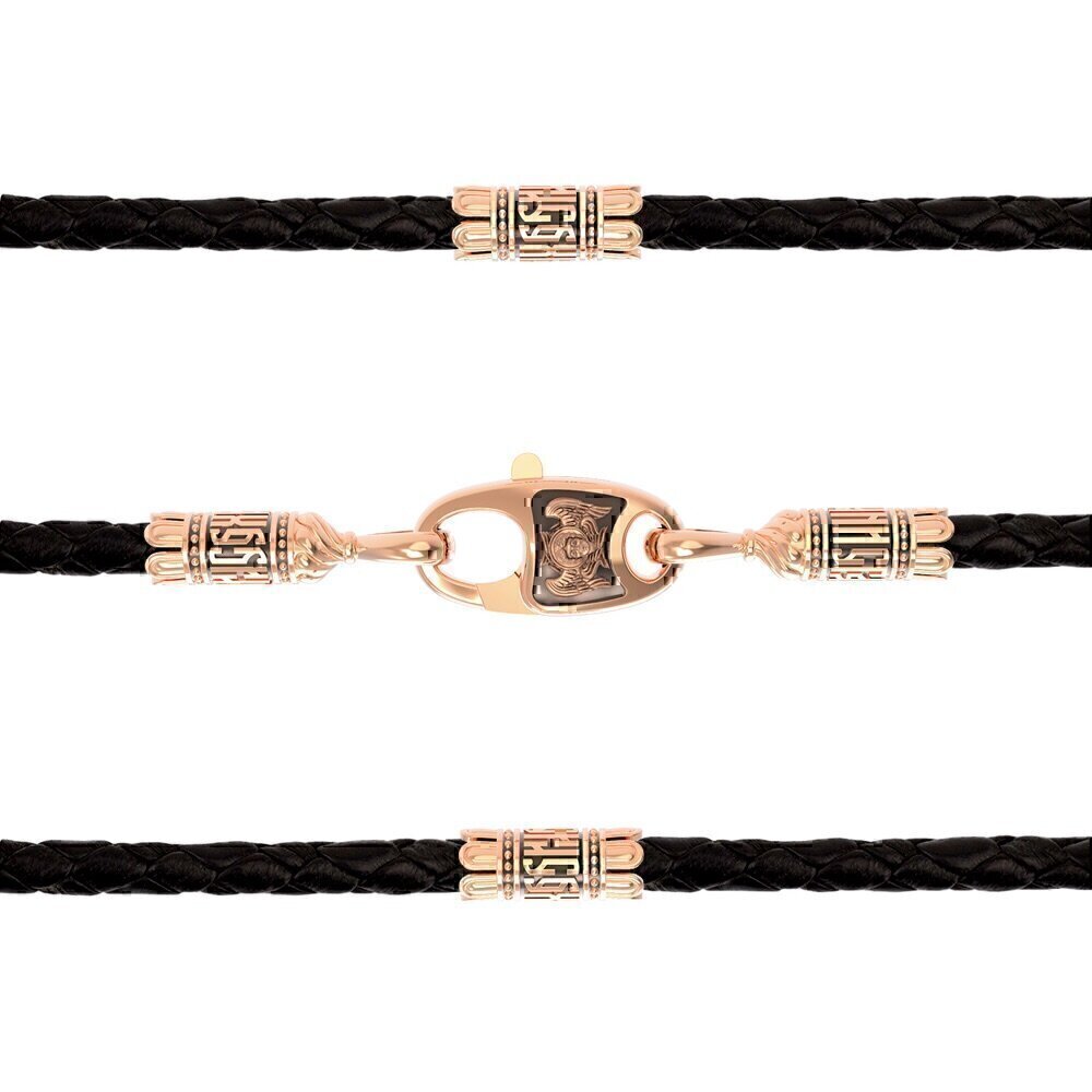 Купить Цепь-шнурок из красного золота (4035)