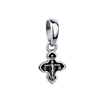 картинка Крест из серебра "Богородица" (42727) 