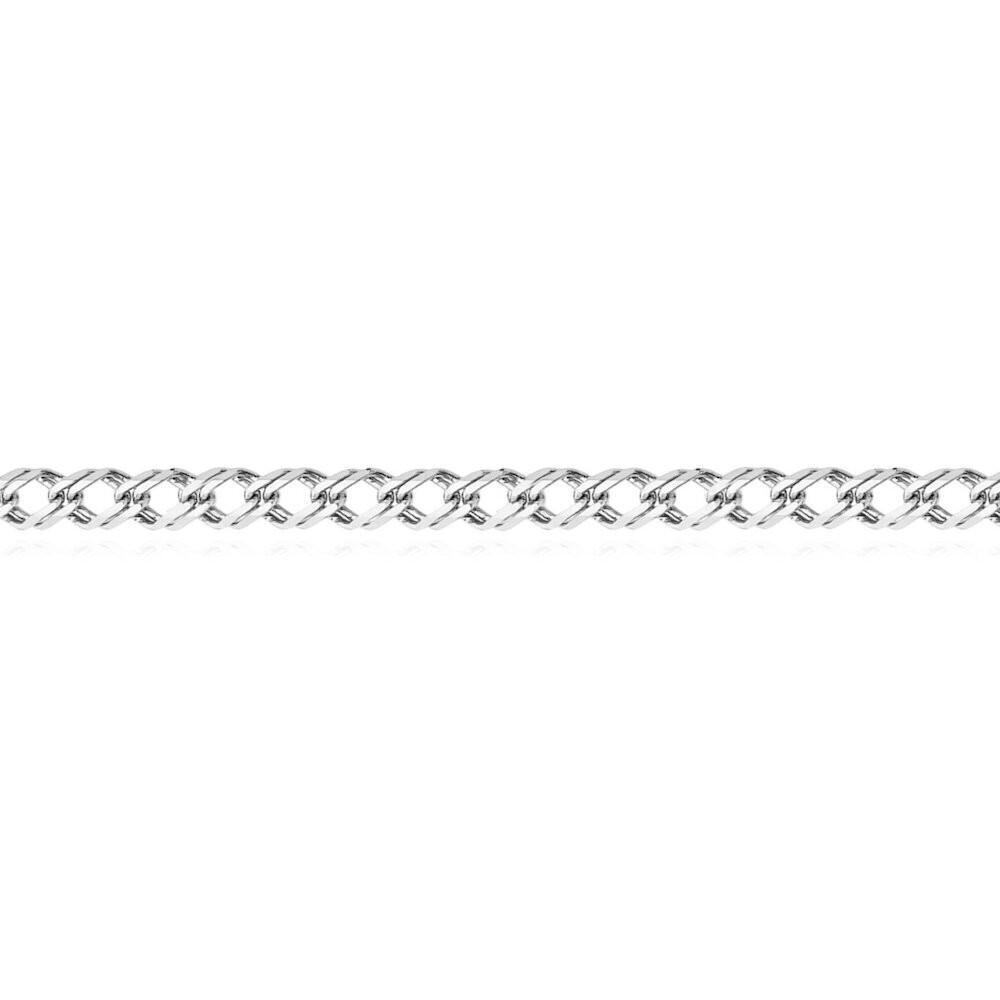 Купить Цепь из серебра "Ромб двойной" (92063)