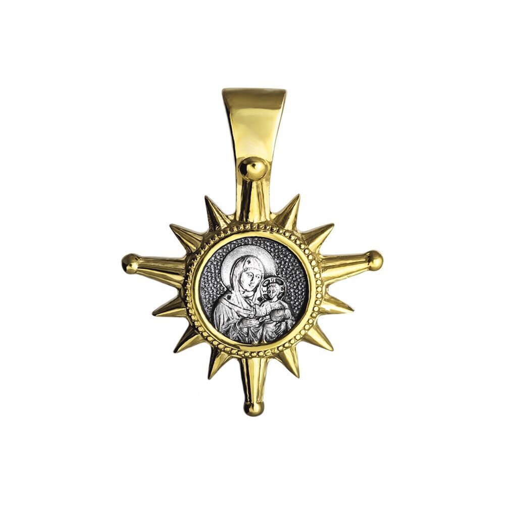 Купить Образ из серебра "Рождественская Звезда. Богородица" (52467)