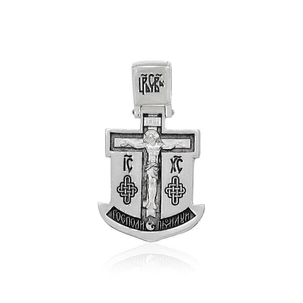 Купить Крест из серебра "Святой Николай Чудотворец" (9293095)