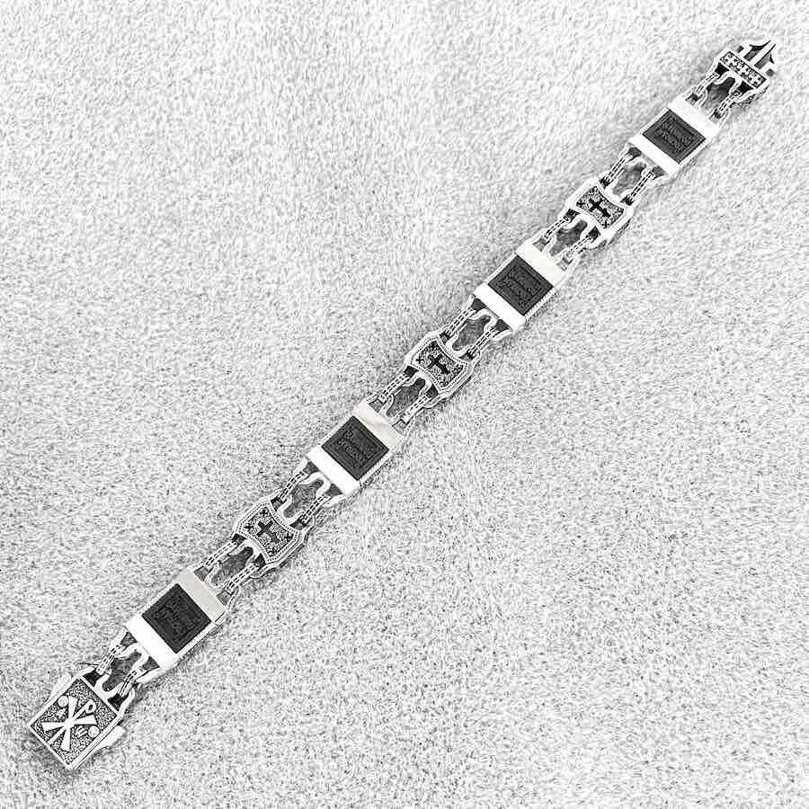 Купить Браслет из серебра "Святые покровители" (12069)