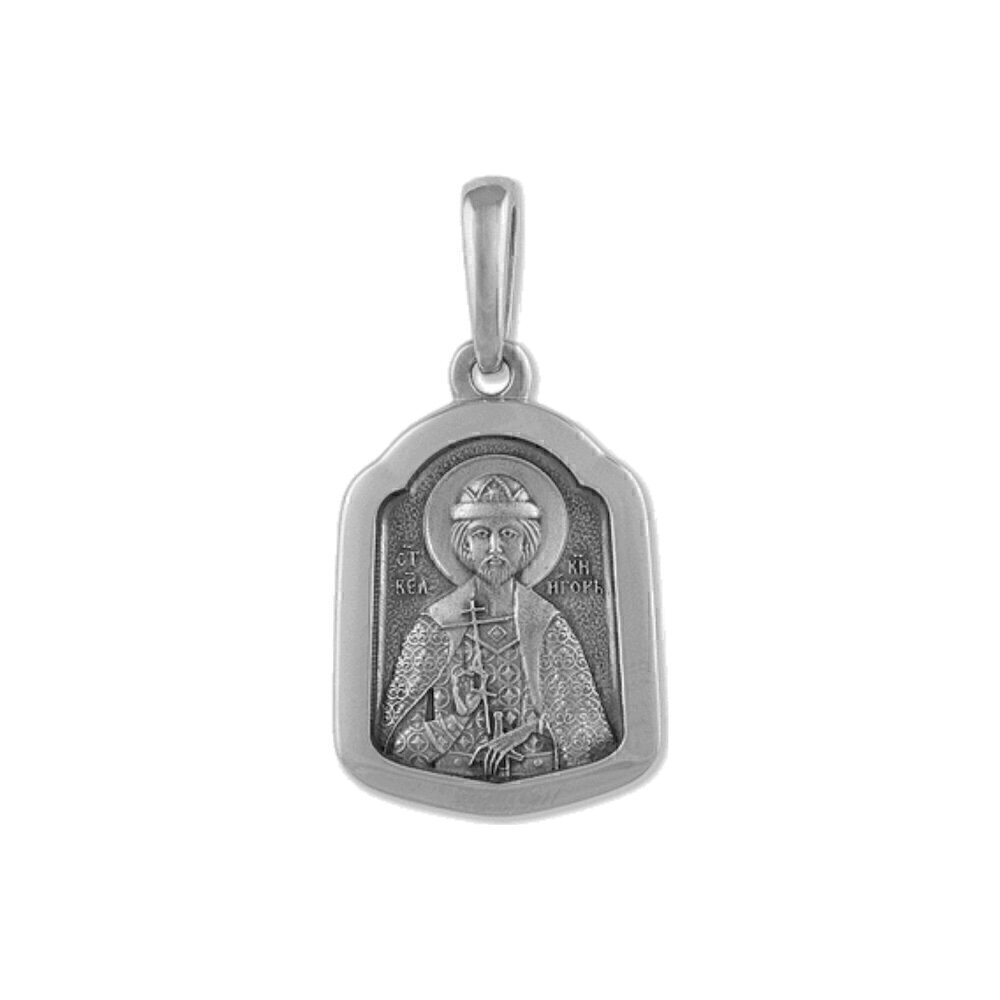 Купить Образ из серебра "Святой Князь Игорь" (52262)