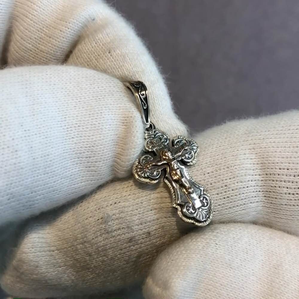 Купить Крест из серебра "Детский" (42352)