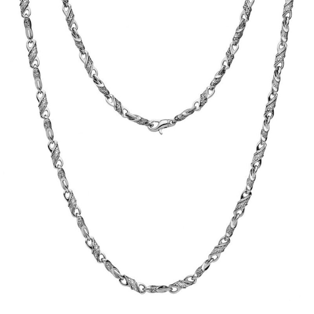 Купить Цепь литая из серебра "Молитва к Ангелу Хранителю" (92474)