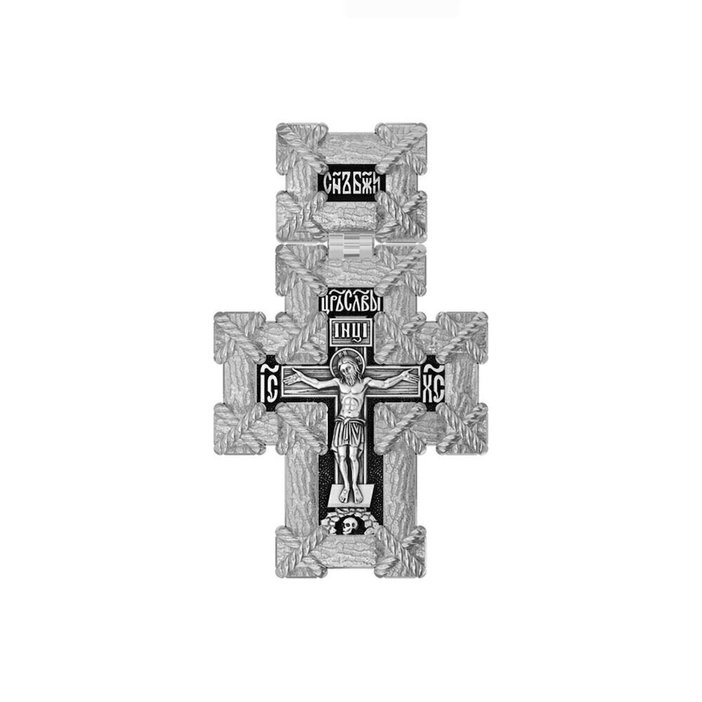 Купить Крест из серебра "Святой Князь Владимир" (42907)