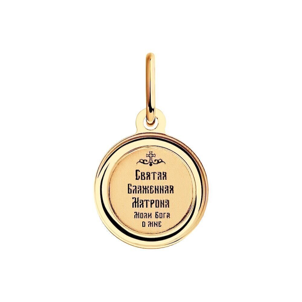 Купить Образ из красного золота "Святая Матрона Московская" (51086)