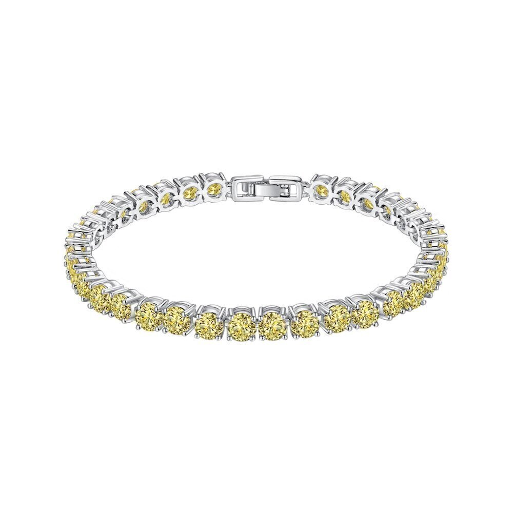 Купить Браслет из белого золота с сапфирами (11003)