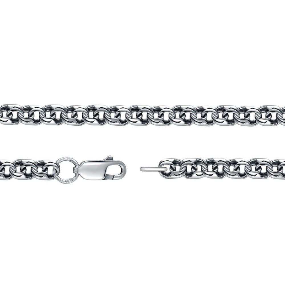 Купить Цепь из серебра "Бисмарк" (92463)