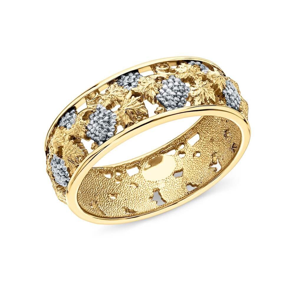 Купить Кольцо из серебра "Виноградная Лоза" (32148)