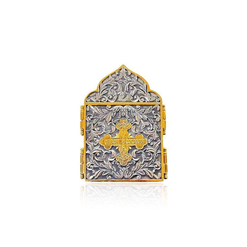 Купить Икона складень "Господь Вседержитель" (20662)