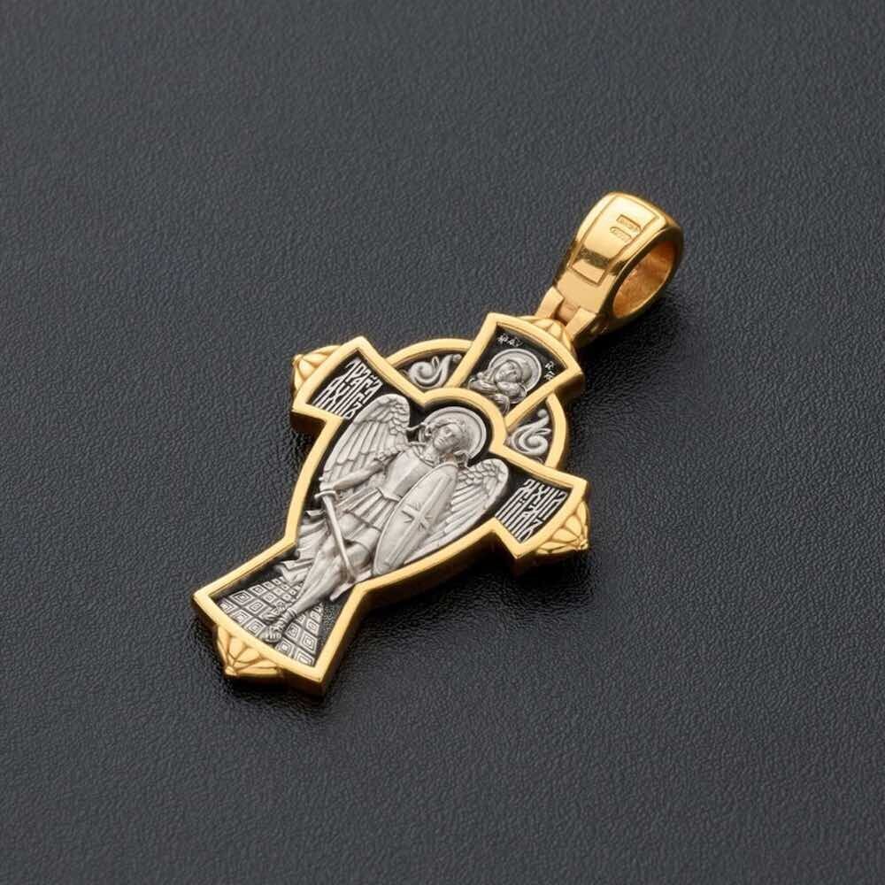 Купить Крест из серебра "Архангел Михаил" (42892)
